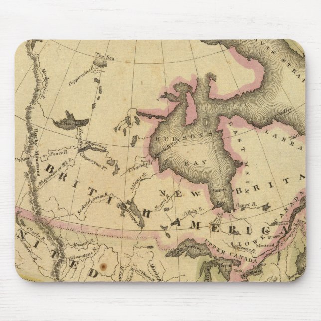 North America 37 Mouse Pad (Front)