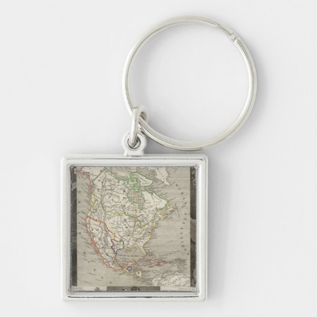 North America 39 Key Ring (Front)
