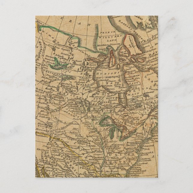 North America 3 Postcard (Front)