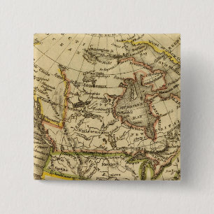 North America 40 15 Cm Square Badge