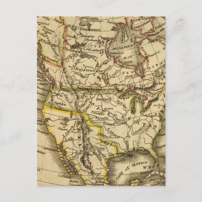 North America 40 Postcard (Front)