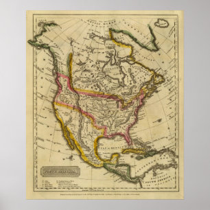 North America 42 Poster