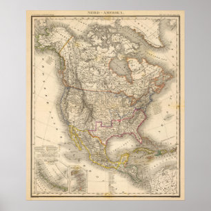 North America 43 Poster