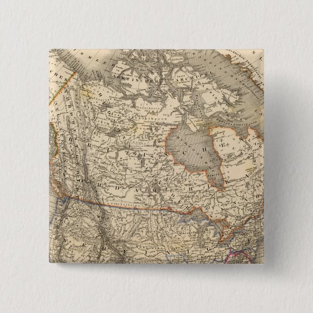 North America 45 15 Cm Square Badge (Front)