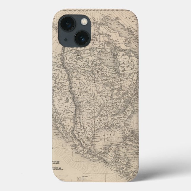North America 4 Case-Mate iPhone Case (Back)