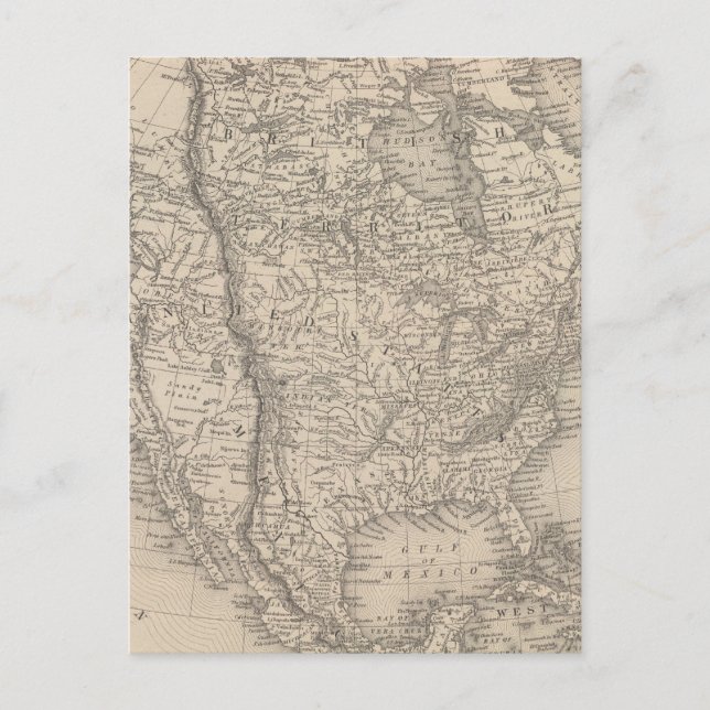 North America 4 Postcard (Front)