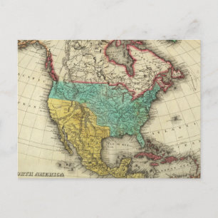 North America 6 Postcard