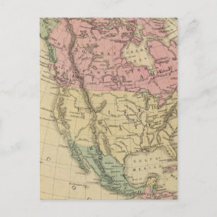 North America 6 Postcard