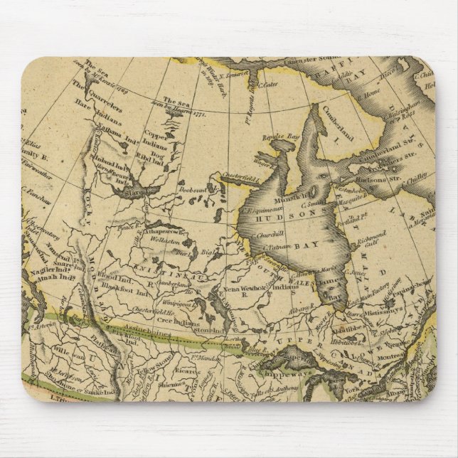 North America 7 Mouse Pad (Front)