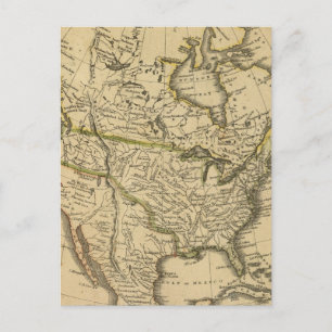 North America 7 Postcard