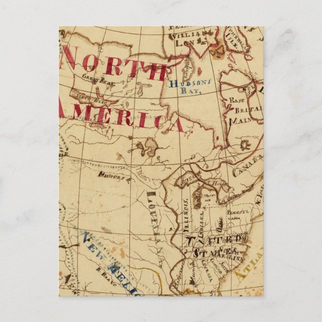 North America 8 Postcard (Front)