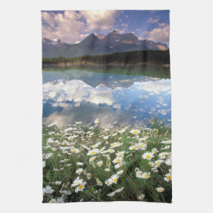 North America, Canada, Alberta, Banff National 2 Tea Towel