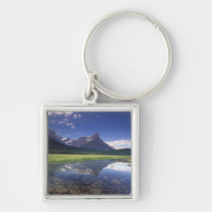 North America, Canada, Alberta, Banff National 3 Key Ring