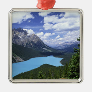 North America, Canada, Alberta, Jasper 6 Metal Ornament