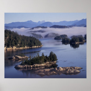 North America, Canada, British Columbia, Johnson Poster