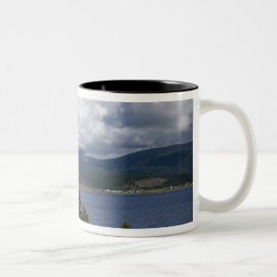 North America, Canada, Newfoundland and 2 Two-Tone Coffee Mug