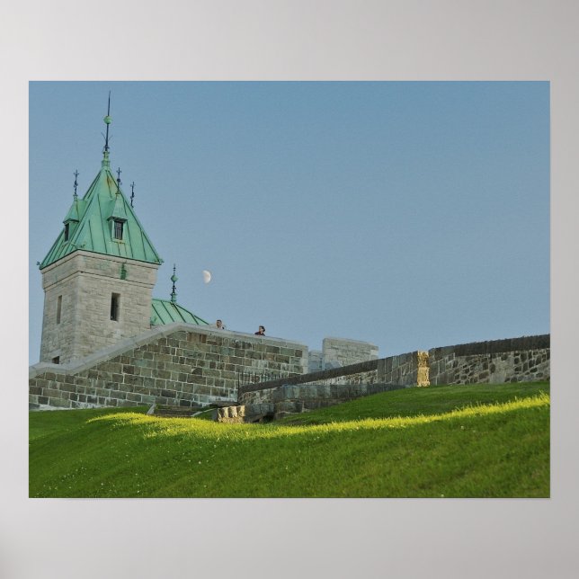 North America, Canada, Quebec, Old Quebec City. 2 Poster (Front)