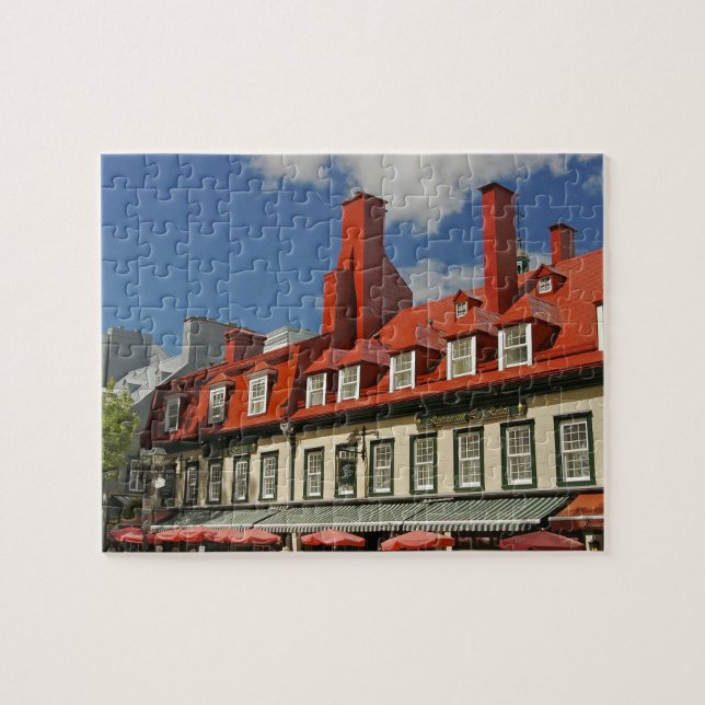 North America, Canada, Quebec, Old Quebec City. 3 Jigsaw Puzzle (Horizontal)