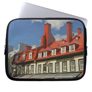 North America, Canada, Quebec, Old Quebec City. 3 Laptop Sleeve