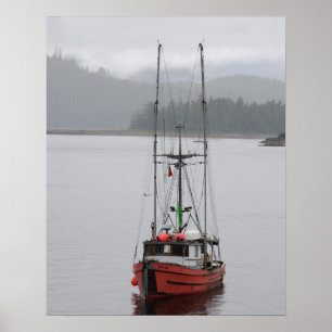 North America, Canada, Queen Charlotte Islands, Poster
