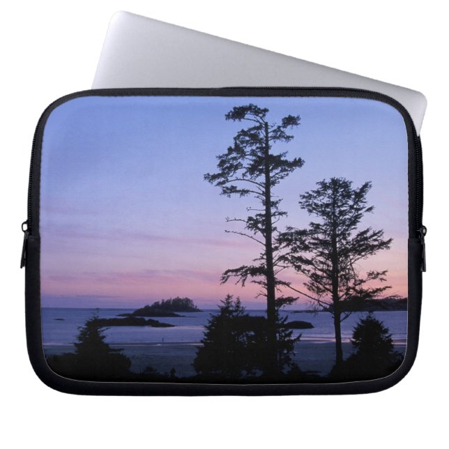 North America, Canada, Vancouver Island, trees Laptop Sleeve (Front)