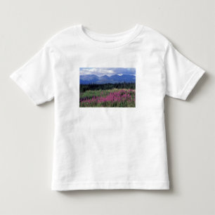 North America, Canada, Yukon. Fireweed blooms Toddler T-Shirt