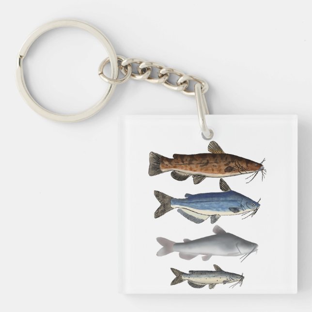 North America Catfish Group Key Ring (Front)