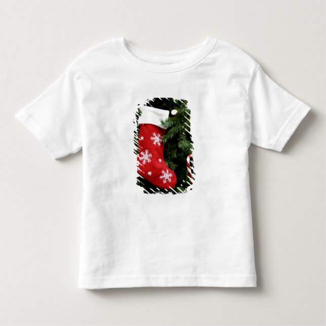 North America. Christmas decorations on tree. 3 Toddler T-Shirt (Front)
