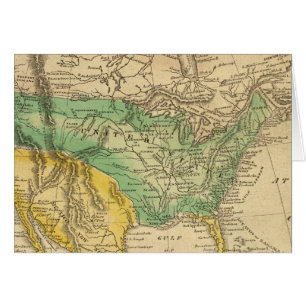 North America Map by Worcester
