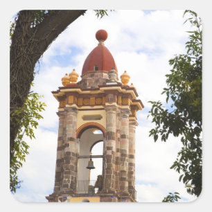 North America, Mexico, Guanajuato state, San 5 Square Sticker