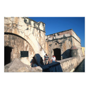 North America, Mexico, Veracruz. San Juan Ulua Photo Print