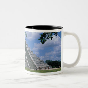 North America, Mexico, Yucatan Peninsula, 2 Two-Tone Coffee Mug