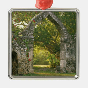North America, Mexico, Yucatan Peninsula, Metal Ornament