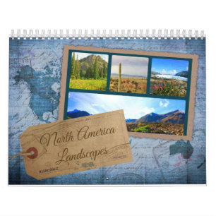 North America Nature Landscapes Calendar