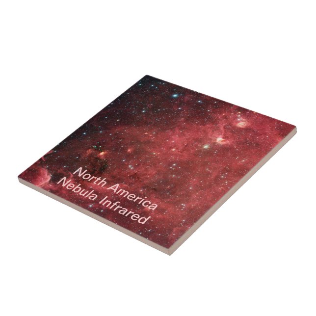 North America Nebula Infrared Ceramic Tile (Side)