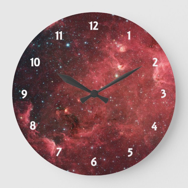 North America Nebula Infrared Clock (Front)