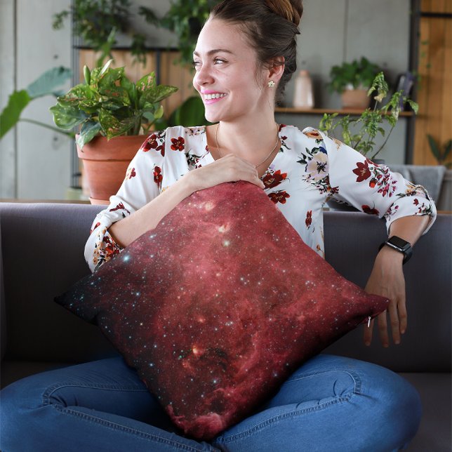 North America Nebula Infrared Cushion (North America Nebula Infrared Throw Pillow)
