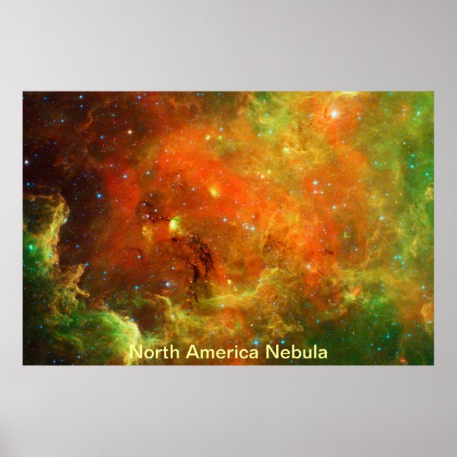 North America Nebula Poster (Front)