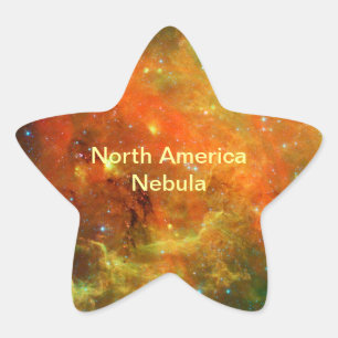 North America Nebula Star Sticker