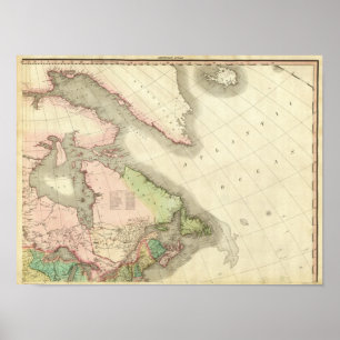 North America Northeast Poster