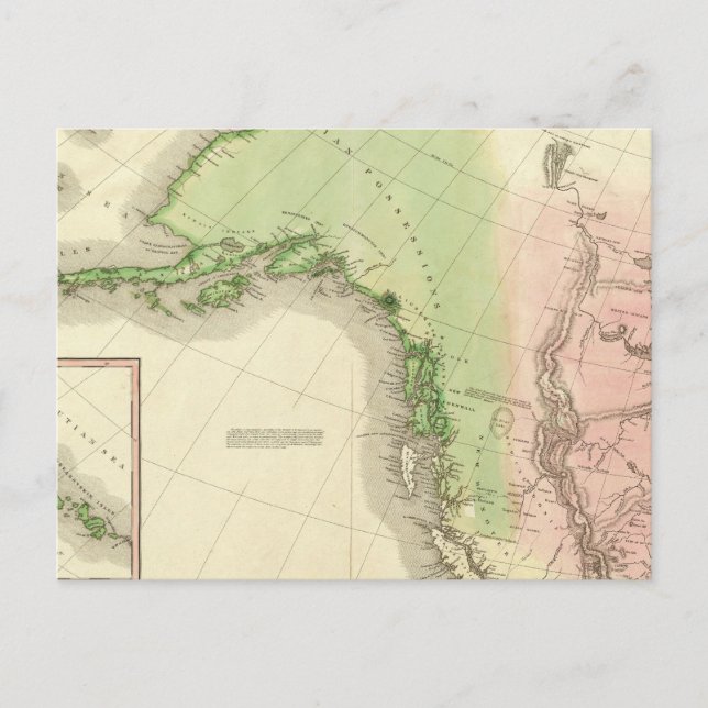 North America Northwest Postcard (Front)