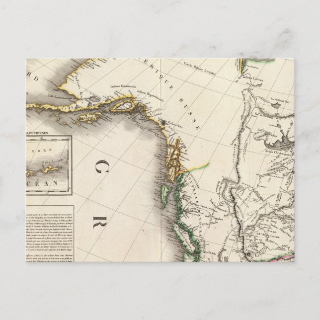 North America Northwest Postcard (Front)