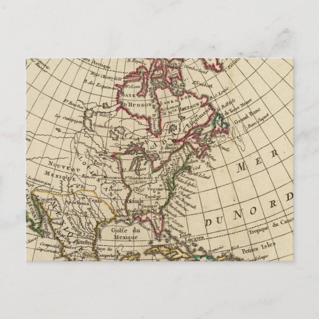 North America School Postcard (Front)