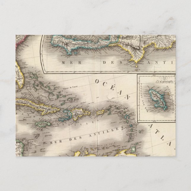 North America Southeast Postcard (Front)