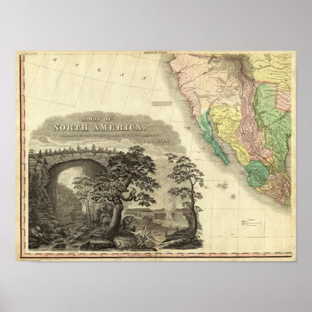 North America Southwest Poster (Front)