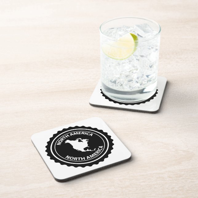 North America stamp Coaster (Right Side)