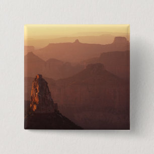 North America, U.S.A., Arizona, Grand Canyon, 15 Cm Square Badge