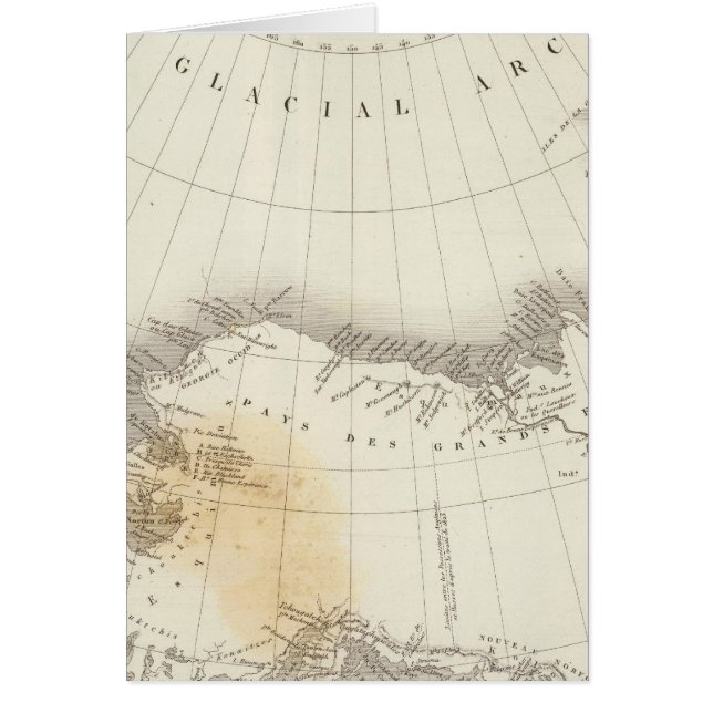 North America uncolored map (Front)