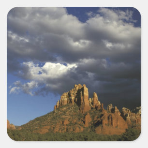 North America, United States, Arizona, Sedona. Square Sticker