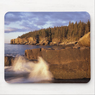 North America, US, ME, The rocky Maine coast. Mouse Pad